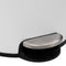 5Five prullenbak/pedaalemmer Bamboe - wit - metaal - 30 liter - 38 x 29 x 60 cm - keuken