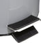 5Five Prullenbak - pedaalemmer - grijs - metaal - 3 liter - 17 x 25 cm - Voor badkamer en toilet