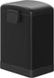 5Five Prullenbak/pedaalemmer - zwart - metaal - 6 liter - 23 x 22 x 32 cm - toilet/badkamer