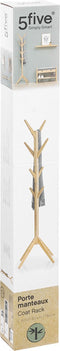 5Five Staande kapstok bamboe D60xH178cm - 8 haken