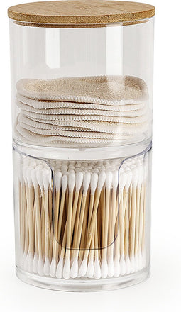 5Five Stapelbare wattenschijfjes en -staafjes houder - Selena