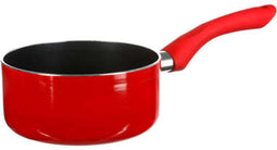 5Five - Steelpan/sauspan - Inductie - aluminium - rood/zwart - D16 cm