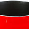 5Five - Steelpan/sauspan - Inductie - aluminium - rood/zwart - D16 cm