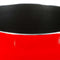 5Five - Steelpan/sauspan - Inductie - aluminium - rood/zwart - D20 cm