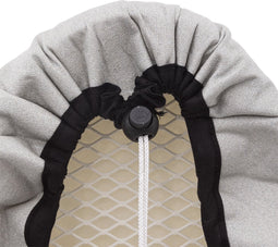 5Five Strijkplankhoes Métal 3-laags - Maat M - 100% katoen - Grijs