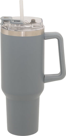 5Five Thermo Drinkbeker 1,2L - Roestvrij - Grijs