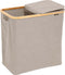 5Five Tidybox Opvouwbare Wasmand 80L - 53x33x54cm - Grijs