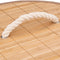 5Five Wasmand van bamboe - 48 liter - 35 x 50 cm - met deksel