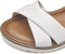 Tamaris Essentials - Dames Sandalen - Hakhoogte 4,5 cm - Wit - Maat 41
