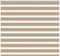vidaXL - Zebra - Blind - 155x100 - cm - stofbreedte - 150,9 - cm - polyester - zandbruin