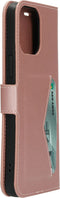 Mobiparts Classic Wallet Case - Flip Cover - Ruimte voor pasjes - Roze (iPhone 13 Pro Max)