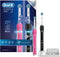 Oral-B Smart 4 4900 - Elektrische tandenborstel - Poetsdruksensor en 2 min. timer - Zwart (2 stuks)