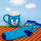 Sonic the Hedgehog - beker & sokken set - one size fits most - blauw
