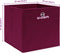 vidaXL - Opbergboxen - 4 - st - 32x32x32 - cm - stof - donkerrood