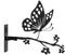 Metal Silhouette – Vlinder