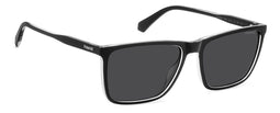 Polaroid PLD4180 - Zonnebril - Grey Polarized - Zwart/Wit