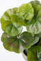 Mica Decorations Geranium Kunstplant in Bloempot Stan - H34 x Ø20 cm - Wit, roze