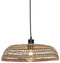 GOOD&MOJO Hanglamp Pantanal - Zeegras/Zwart - Ø45cm - Modern - Hanglampen Eetkamer, Slaapkamer, Woonkamer