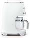 SMEG DCF02WHEU - Filterkoffiemachine - 10 koppen - Wit
