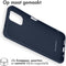 iMoshion Hoesje Geschikt voor Nokia G21 / G11 Hoesje Siliconen - iMoshion Color Backcover - Donkerblauw