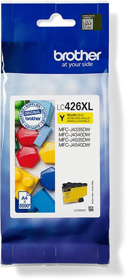 Brother LC-426XLY - Inktcartridge - Kwalitatief hoogwaardige afdrukken - Geel