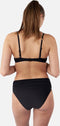 Barts Solid High Waist Briefs - Bikinibroekje - Hoge taille - Zwart (Maat 34)