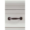 HSM Collection Buffetkast Provence - 220 cm - wit/donkergrijs