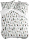 Noorse hoes HappyFriday Mystical winter Multicolour 180 x 220 cm