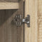 vidaXL - TV-kast - in - Sonoma - Eik - 100x38x49 - cm - - - Gelaagd - Hout