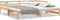 vidaXL - Uitschuifbare - slaapbank - zonder - matras - 90x190 - cm