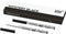 Navulling voor balpen Montblanc 128210 Zwart (2 Stuks)