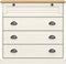vidaXL - Ladekast - VIGO - 80x40x76 - cm - massief - grenenhout - wit