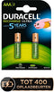 Duracell Recharge Ultra AAA - Oplaadbare batterijen - 800mAh - (4 stuks)