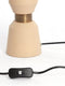 Light & Living Tafellamp Ilvar - 39cm - Mat Beige - excl. kap