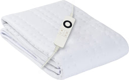 Cresta Care KTS170 1P Elektrische Warmtedeken 100 watt - 150 x 80 cm - extra voetenwarmte - timer 2,4,6 uur - cosy fleece