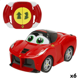 Politiewagen op Afstandsbediening Ferrari 13 x 6,5 x 7,5 cm (6 Stuks)