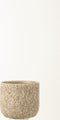 J-Line bloempot Ruw - keramiek - beige - small - Ø 15.00 cm
