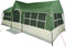 vidaXL - Kampeertent - met - Vensters - Groen - voor - 12 - Personen - - - Waterdicht