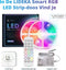 Lideka® LED Strip - 15 Meter - RGB - Google Alexa Siri - 270 LED's - 3.0 A - 50K Branduren - met Afstandsbediening (2 stuks)