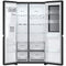 LG GSGV80EPLD - Side by side koelkast - Smart bediening - Vershoudlade groente en fruit