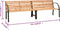 vidaXL - Tuinbank - dubbel - 241 - cm - Chinees - vurenhout