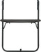 vidaXL - Balkontafel - hangend - 60x64x83,5 - cm - rattan-look - kunststof - zwart