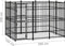 vidaXL - Hondenkennel - 5,53 - m² - staal