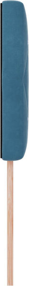 vidaXL - Hoofdbord - met - Kristallen - Knop - Ge - tufted - Donkerblauw - 90 - cm - Fluweel