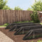 vidaXL - Kweektunnels - 4 - st - staal - en - polyetheen - zwart