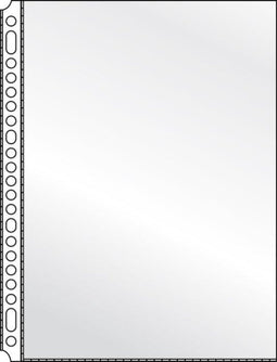 Kangaro showtassen A4 - 23-gaats - PP 80 micron - generfd - doos 100 stuks - K-14028