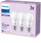 Philips LED Lamp Mat - 100 W - E27 - Koelwit licht - 3 stuks
