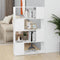 vidaXL-Boekenkast/kamerscherm-80x24x124,5-cm-spaanplaat-wit