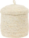 D - Light & Living - Mand MANGALA - Ø36x42cm - Bruin - Set van 3