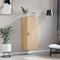 vidaXL - Hangkast - 34,5x34x90 - cm - sonoma - eikenkleurig